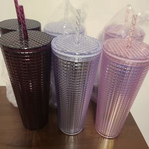 Starbucks grid stud holiday tumbler